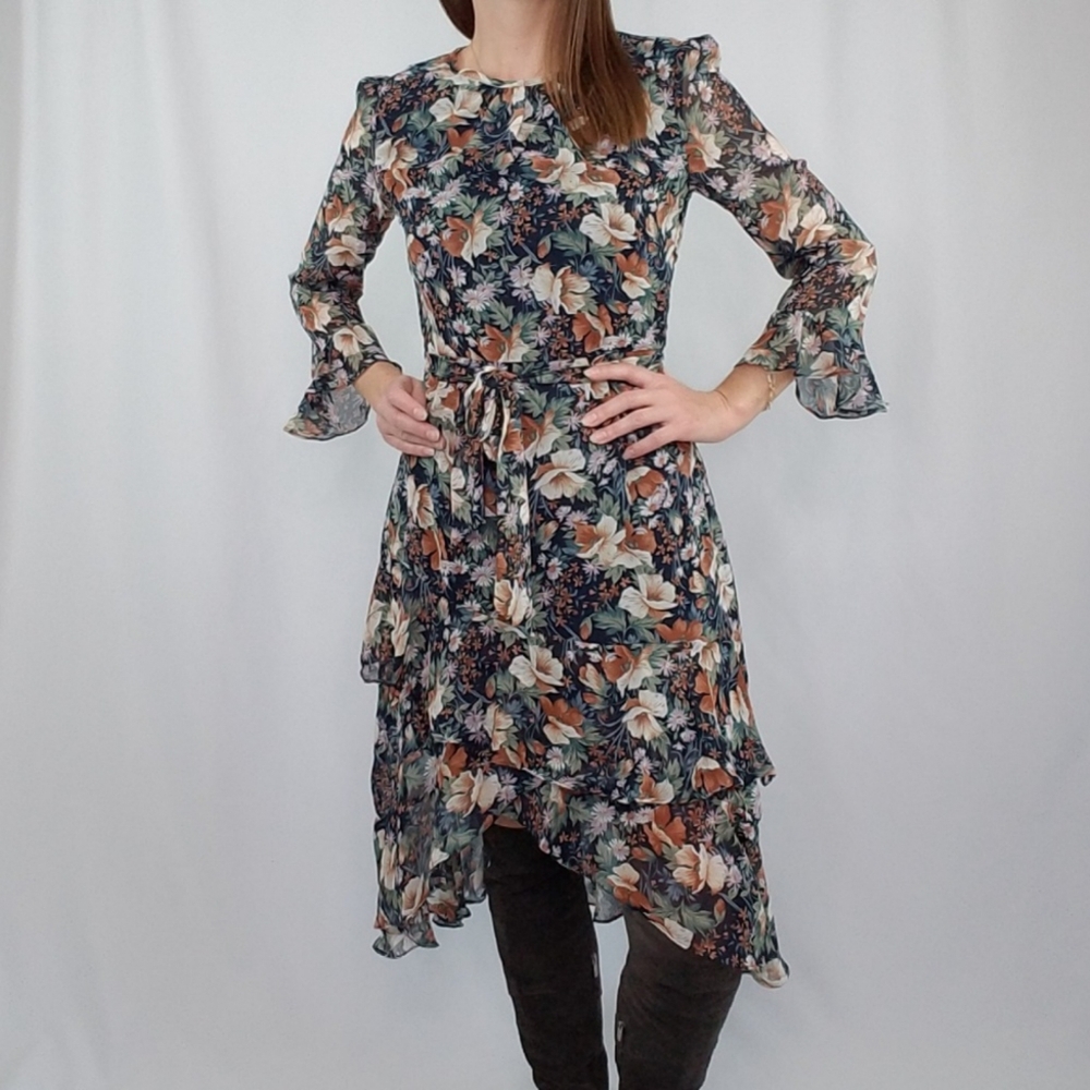 Floral midi dress - Picture 6 of 7